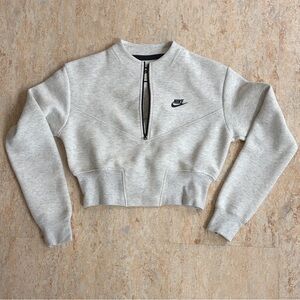 Nike Tech Fleece Cropped QZip